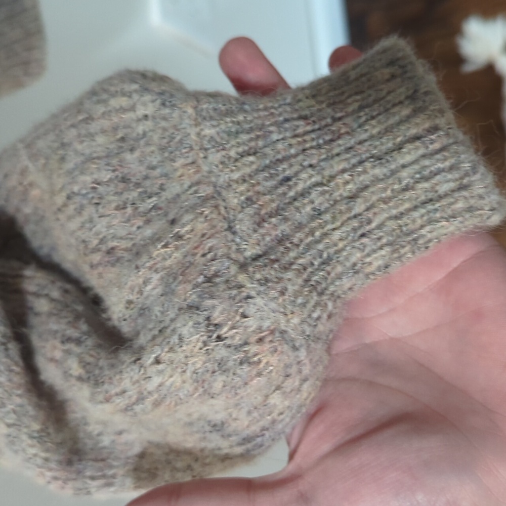 Free People Karina Wool Mohair Alpaca Faux Wrap Sweater - Picture 5 of 6